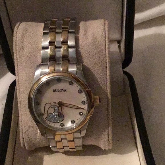 Women’s Bulova two toned watch - Picture 1 of 5